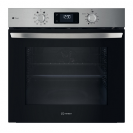 INDESIT IO 278PS X Εντοιχιζόμενος ηλεκτρικός φούρνος Inox 71lt 59.5cm